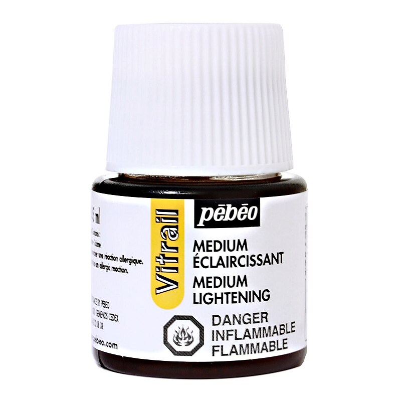 Pebeo Vitrail Mediums Lightening Medium 45 Ml [Pack Of 3] image 1
