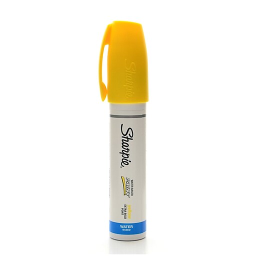 Sharpie PosterPaint Markers yellow extra bold [Pack of 3] at Staples