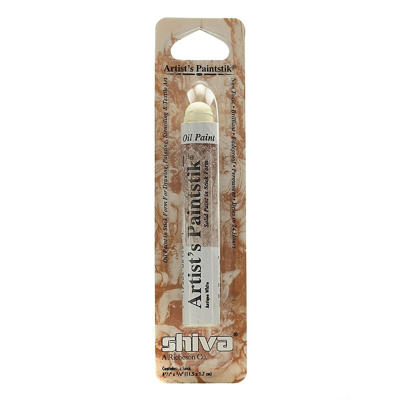 Shiva Artist's Paintstik Oil Colors Antique White [Pack Of 3] image 1