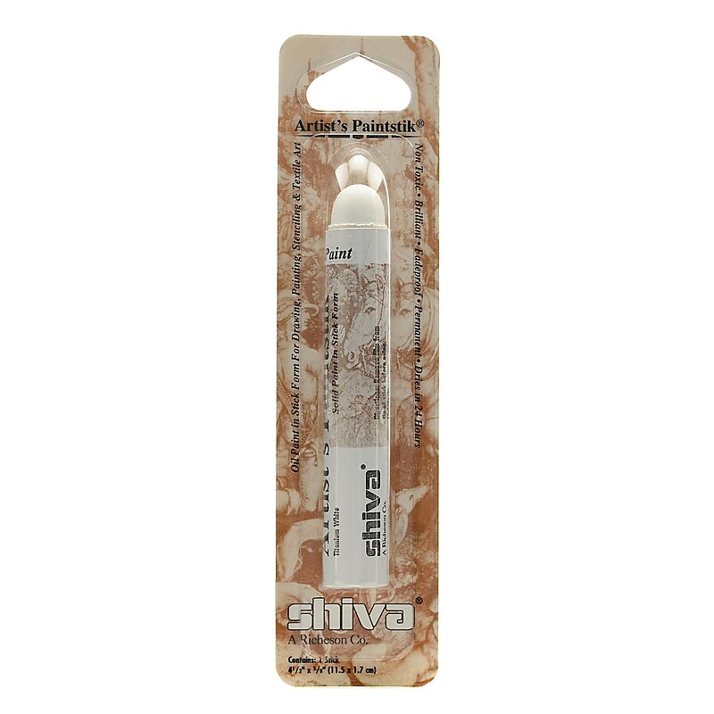 Shiva Artist's Paintstik Oil Colors Titanium White [Pack Of 3] image 1