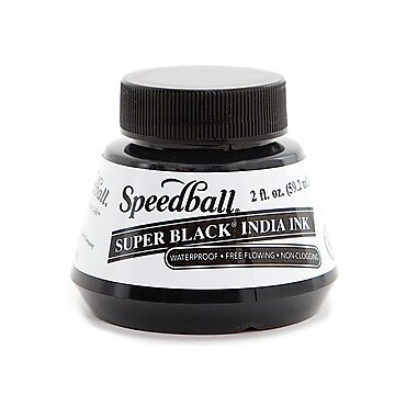 Speedball Super Black India Ink 2 Oz. [Pack Of 3]