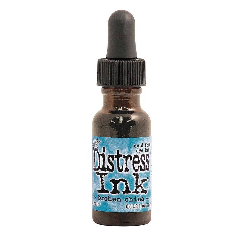 Ranger Tim Holtz Distress Ink Reinker Bottle, Broken China, 3/Pack (12074-PK3) image 1