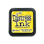 Ranger Tim Holtz Distress Ink Mustard Seed Pad [Pack Of 3]