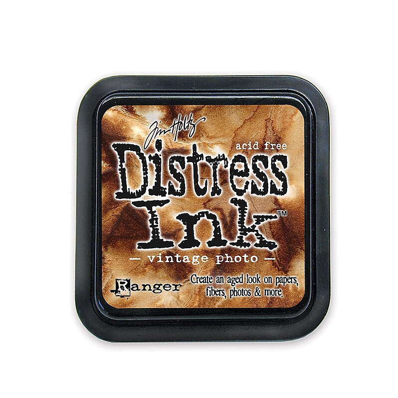 Ranger Tim Holtz Distress Ink Vintage Photo Pad [Pack Of 3] image 1