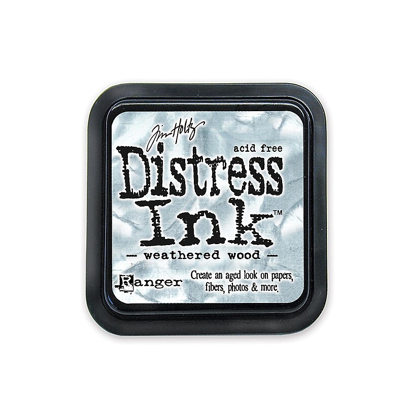 Ranger Tim Holtz Distress Ink Weathered Wood Pad [Pack Of 3] image 1