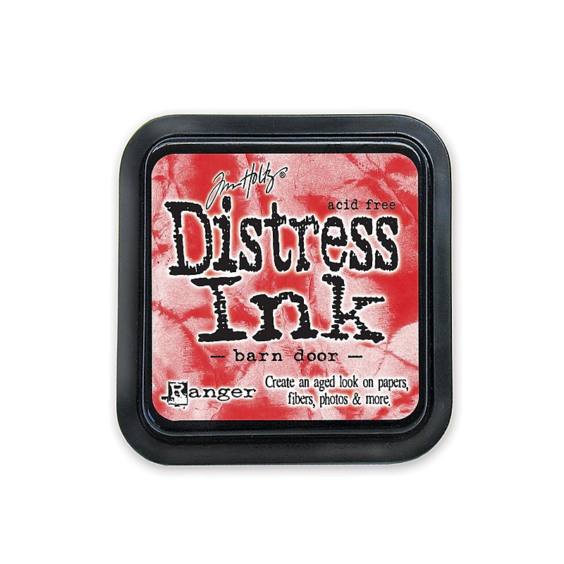 Ranger Tim Holtz Distress Ink Pads, 2" x 2", Barn Door, 3/Pack (69435-Pk3) image 1