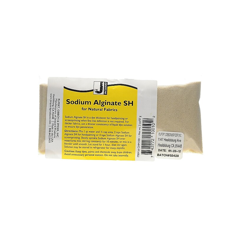 Jacquard Sodium Alginate, Craft Supplies, 2 Oz. SH, 2/Pk image 1