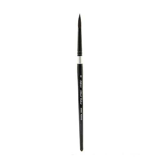 Silver Brush Black Velvet Series Brushes 8 Round 3000S Staples