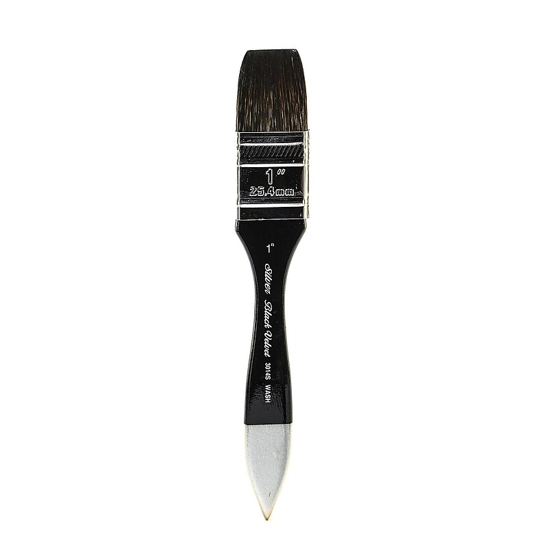 Silver Brush Black Velvet Brush - Wash, Size