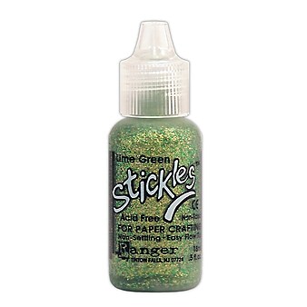 Ranger Stickles Glitter Glue Lime Green 0.5 Oz. Bottle [Pack Of 6]