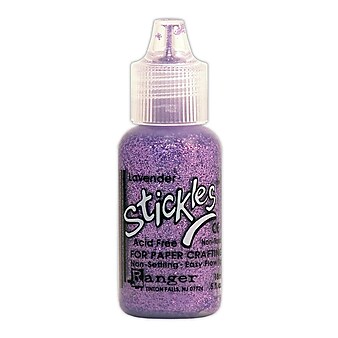 Ranger Stickles Glitter Glue Lavender 0.5 Oz. Bottle [Pack Of 6]
