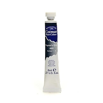 Winsor And Newton Cotman Watercolors Payne's Gray 465 8 Ml Pack Of 4 (12794-Pk4)