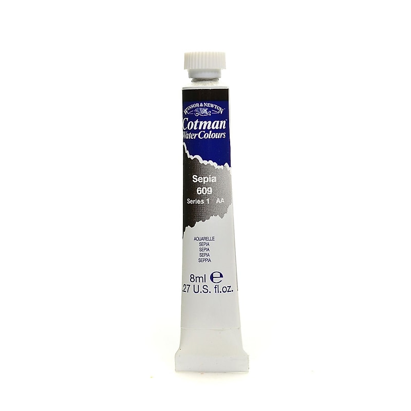 Winsor And Newton Cotman Water Colours, Sepia No 609, 8Ml, 4/Pack (40741-Pk4) image 1