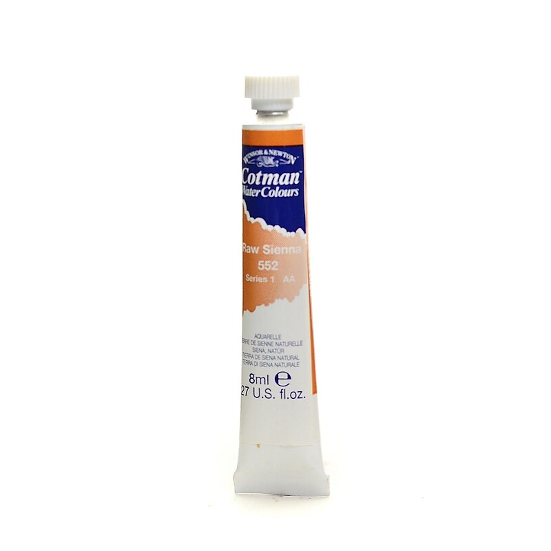 Winsor And Newton Cotman Water Colours, Raw Wienna No 552, 8Ml, 4/Pack (42503-Pk4) image 1