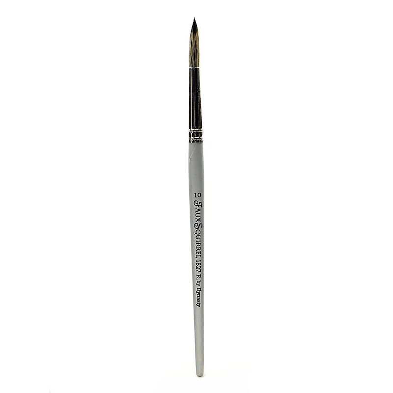 Dynasty Faux Squirrel Brushes, 10 Round (30719) image 1