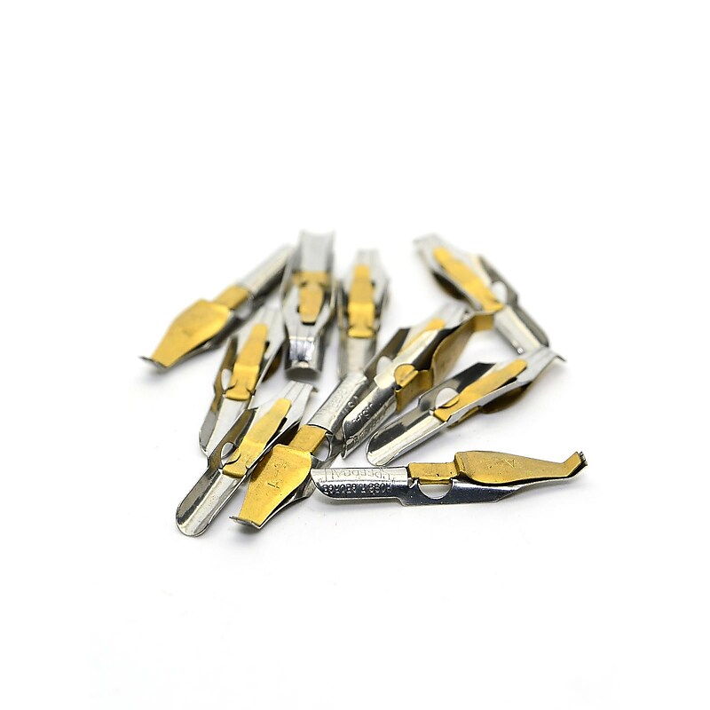 Speedball Lettering and Drawing Square Pen Nibs A Style A-1 box of 12 image 1