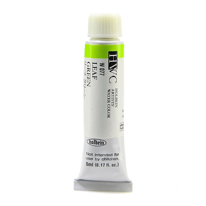 Holbein Leaf Green Artist Watercolor, 5Ml, 2/Pack (97099-Pk2) image 1