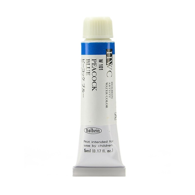 Holbein Artist Watercolor, Peacock Blue, 5Ml, 2/Pack (97114-Pk2) image 1