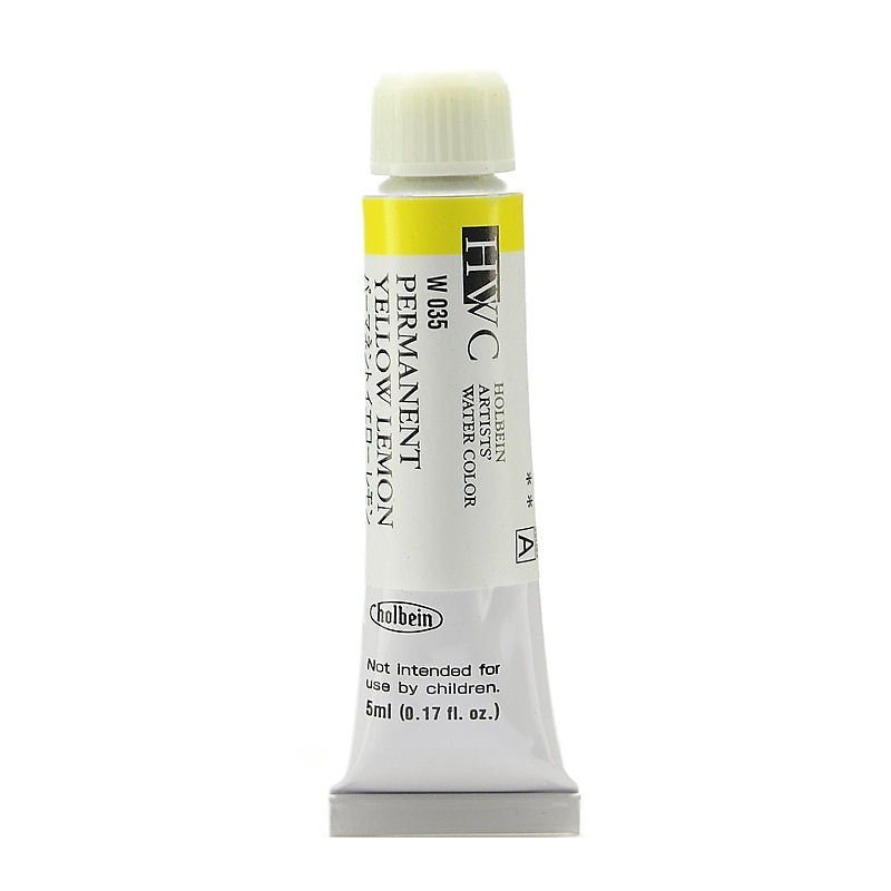 Holbein Artist Watercolor, Permanent Yellow Lemon, 5Ml, 2/Pack (97124-Pk2) image 1