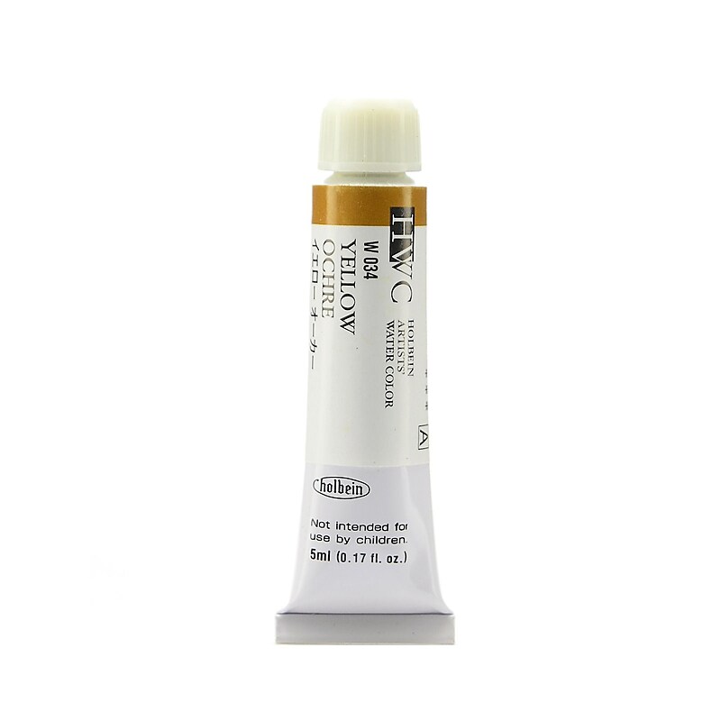 Holbein Artist Watercolor Yellow Ochre 5 Ml [Pack Of 2] image 1