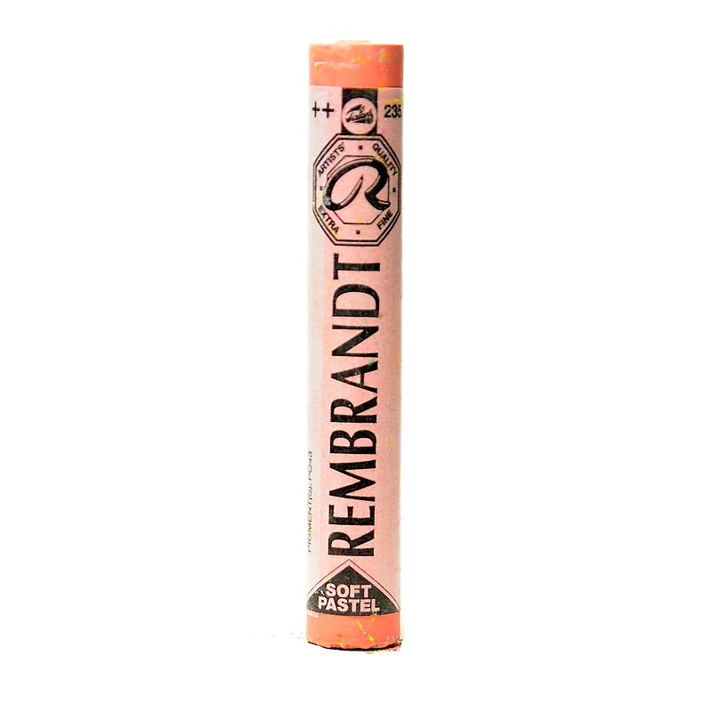 Rembrandt Soft Round Pastels Orange 235.9 Pack Of 4 image 1
