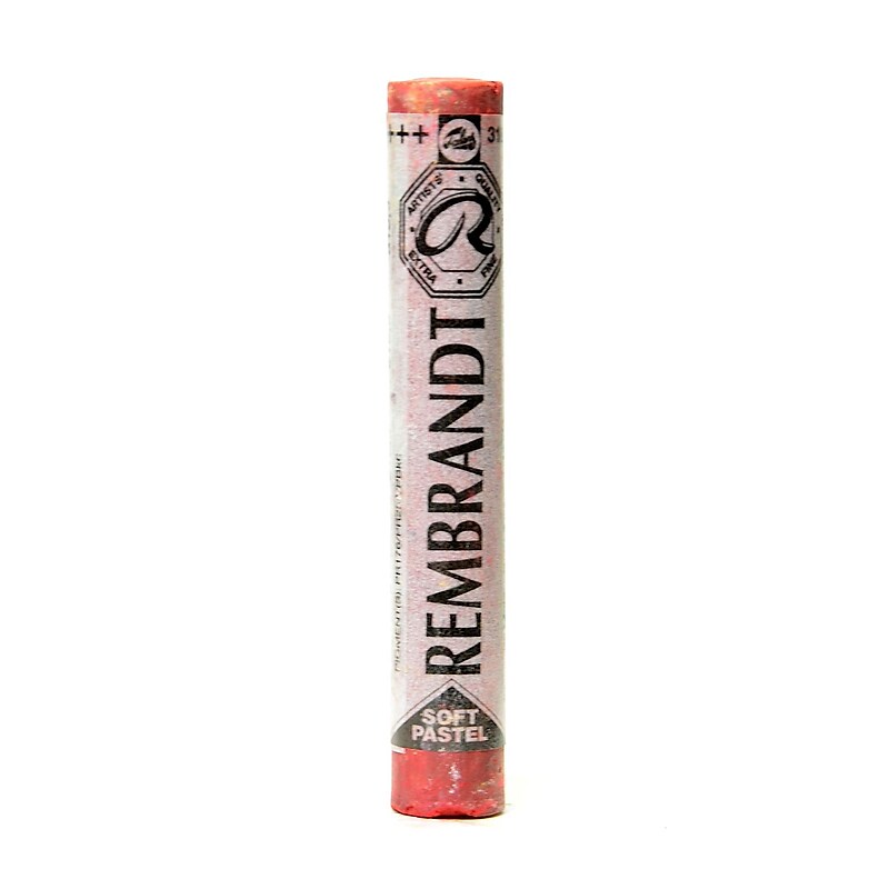 Rembrandt Soft Round Pastels Carmine 318.3 Each [Pack Of 4] image 1