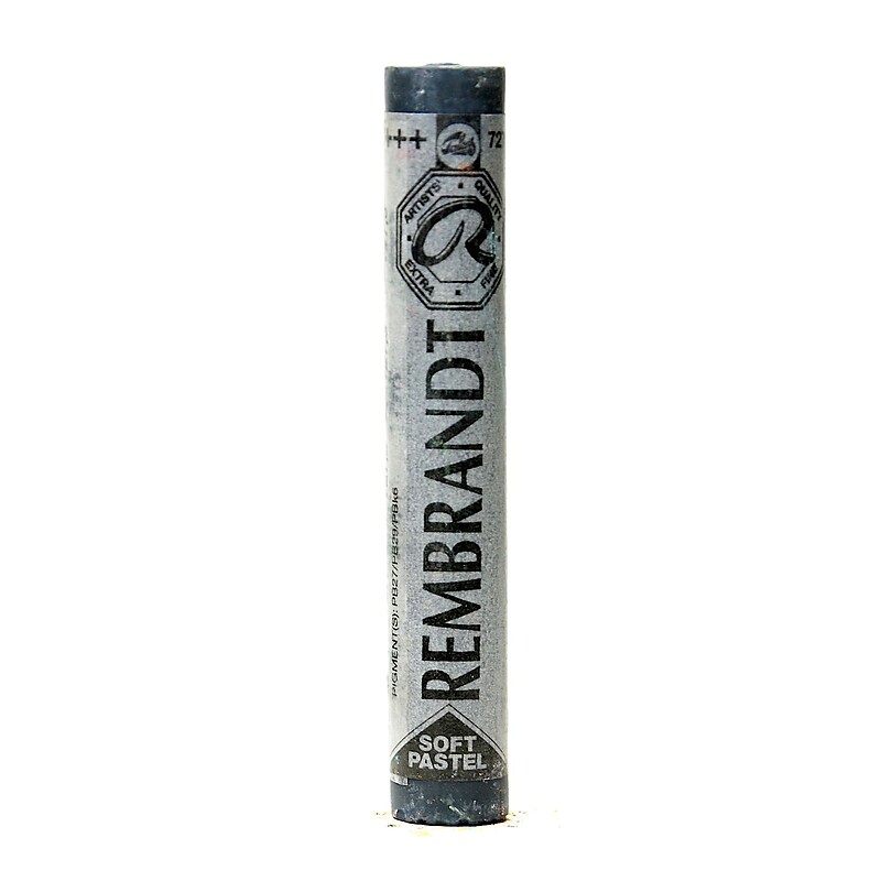Rembrandt Soft Round Pastels Bluish Grey 727.3 Each [Pack Of 4] image 1