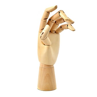 Jack Richeson Wood Hand Manikins Adult Female Left Hand