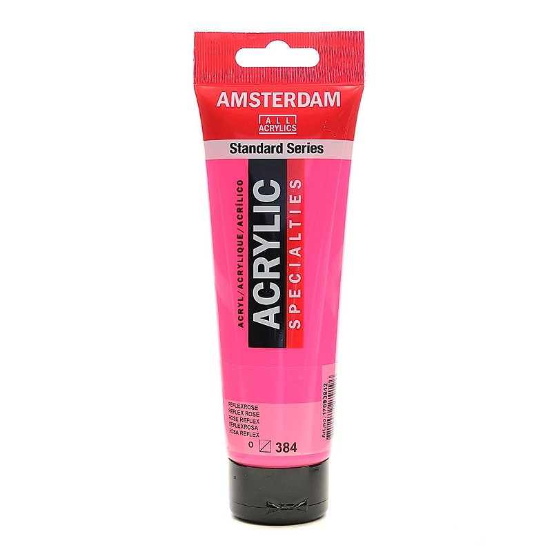 Amsterdam Standard Series Acrylic Paint Reflex Rose 120 Ml Pack Of 3 (36859-Pk3) image 1