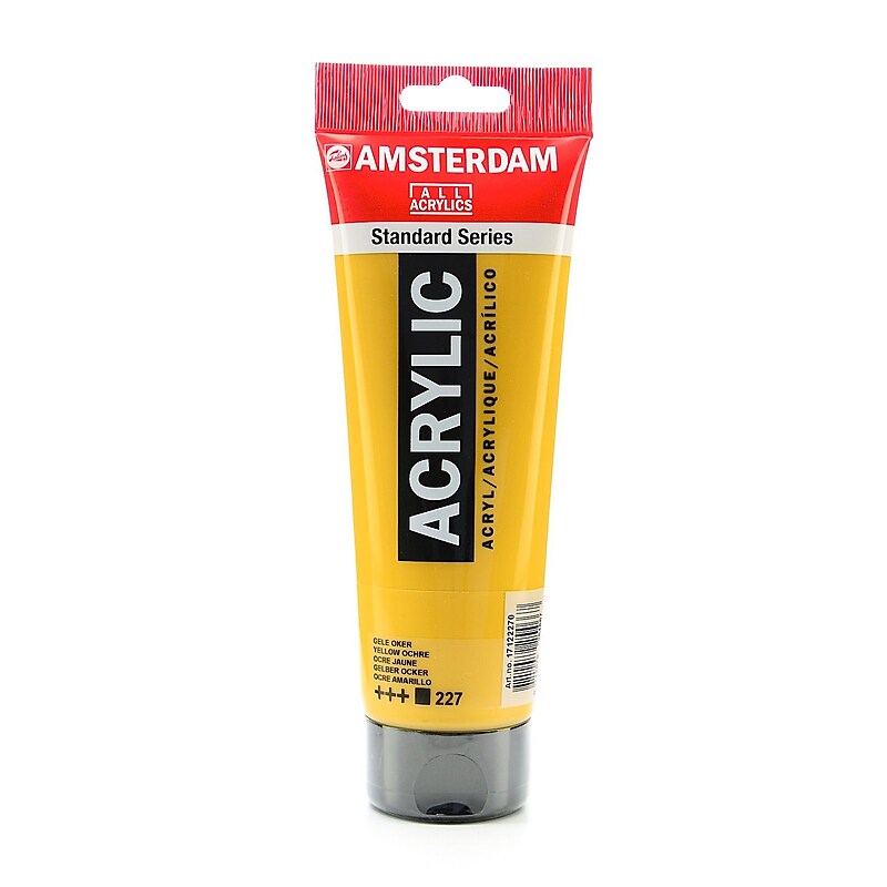 Amsterdam Standard Series Acrylic Paint, Yellow Ochre, 250Ml, 2/Pack (71111-Pk2) image 1