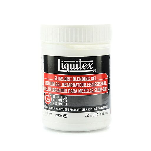 Liquitex SlowDri Blending Mediums gel 8 oz. jar at Staples