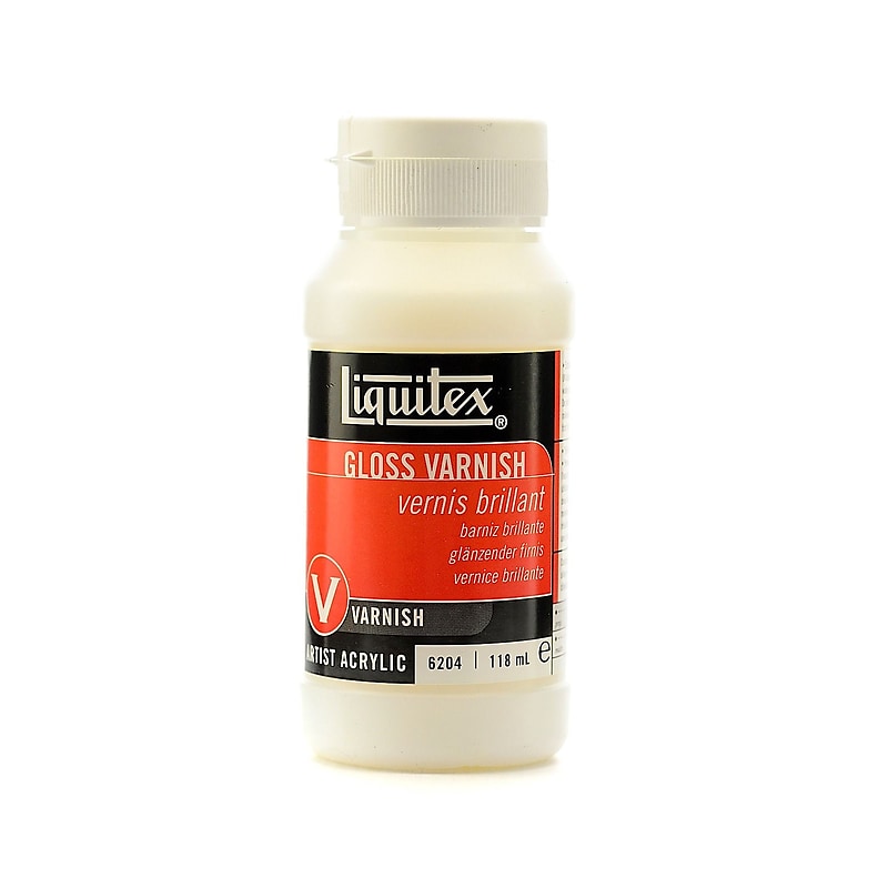 Liquitex Gloss Varnish, Flexible Surface, 4Oz, 2/Pack (65435-Pk2) image 1