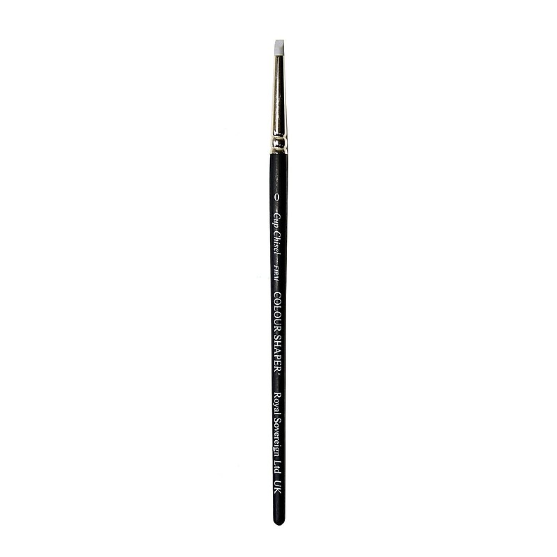 Colour Shaper Painting Tools, Cup Chisel Firm No 0, 2/Pack (37837-Pk2) image 1