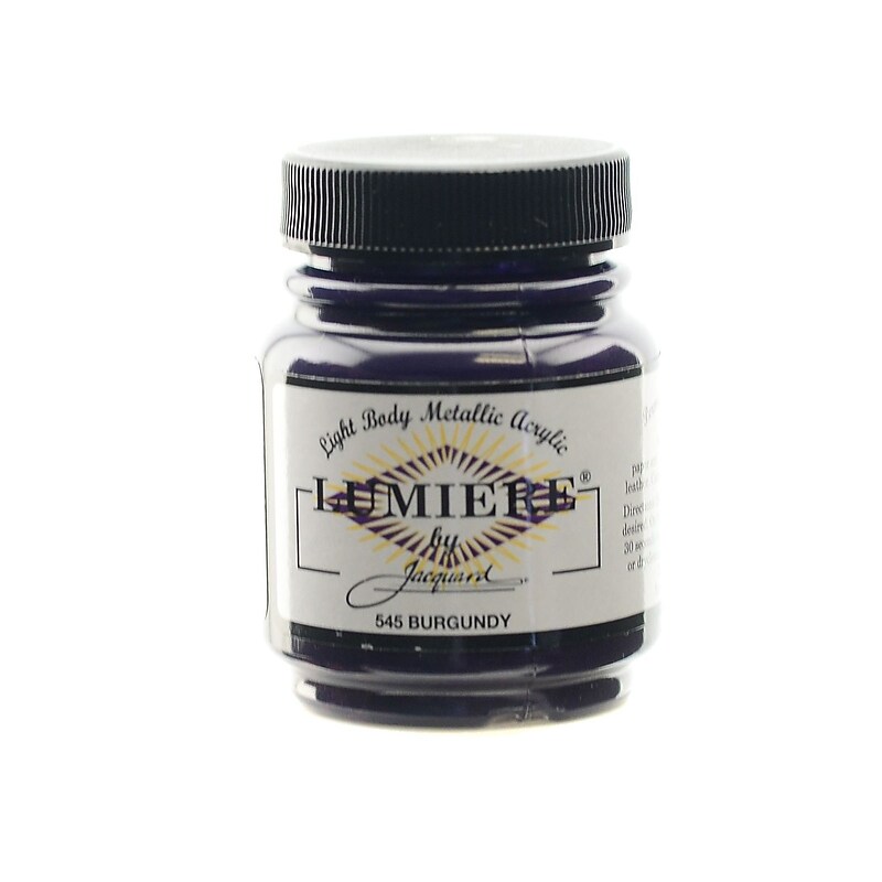 Jacquard Lumiere Artist Acrylics, Pearl Magenta, 3/Pack (16179-Pk3) image 1