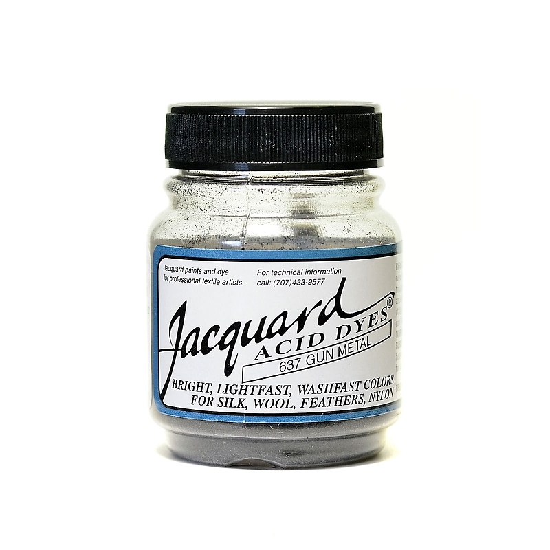 Jacquard Acid Dyes Gun Metal [Pack Of 4] image 1