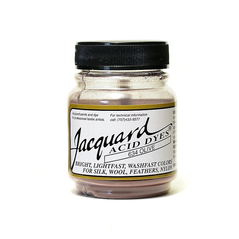 Jacquard Acid Dyes Olive [Pack Of 4] image 1
