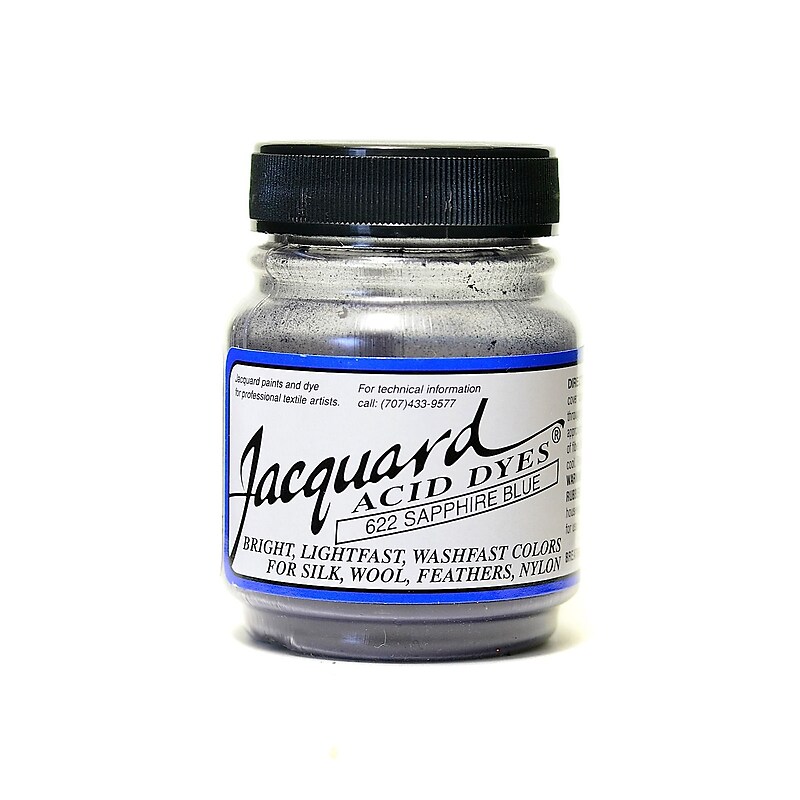 Jacquard Acid Dyes Sapphire Blue [Pack Of 4] image 1