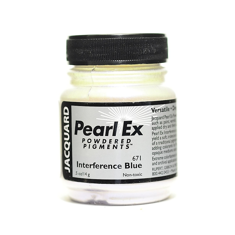 Jacquard Pearl Ex Powdered Pigments Interference Blue 0.50 Oz. [Pack Of 3] image 1