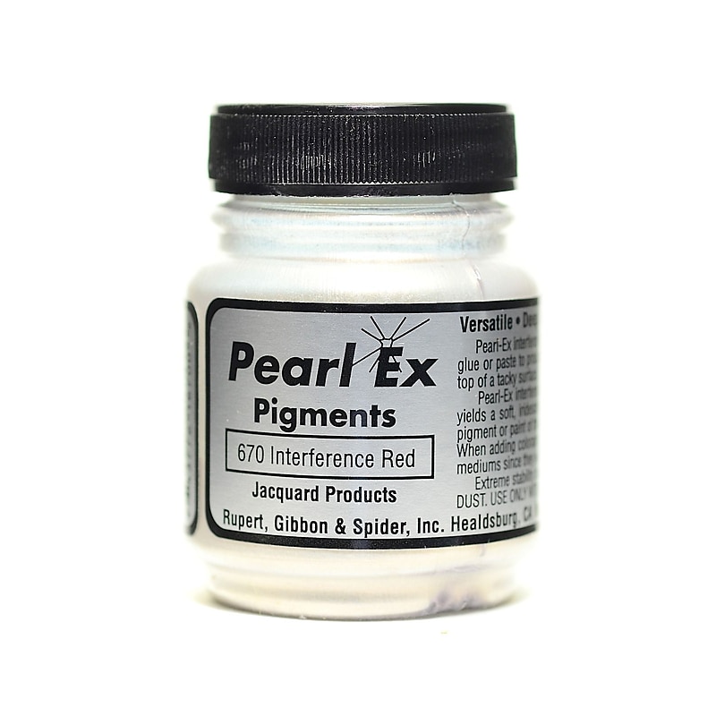 Jacquard Pearl Ex Powdered Pigments Interference Red 0.50 Oz. [Pack Of 3] image 1