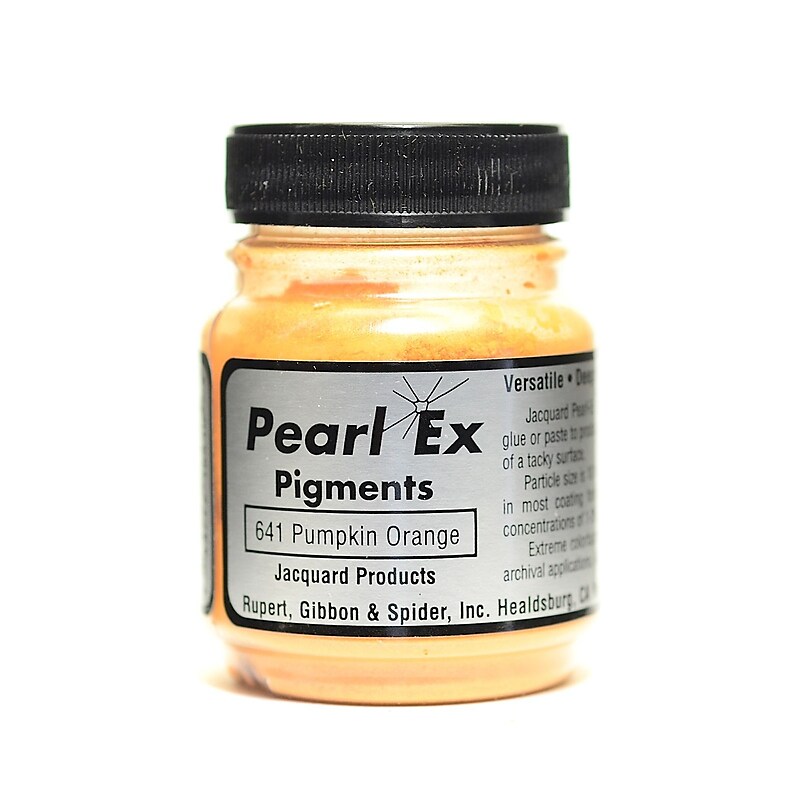 Jacquard Pearl Ex Powdered Pigments pumpkin orange 0.75 oz. [Pack of 3] image 1