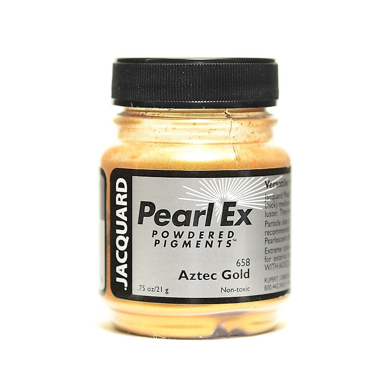 Jacquard Pearl Ex Powdered Pigments Aztec gold 0.75 oz. [Pack of 3] image 1