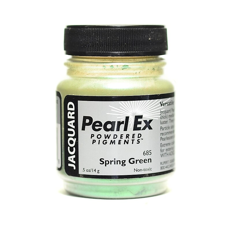 Jacquard Pearl Ex Powdered Pigments spring green 0.50 oz. [Pack of 3] image 1