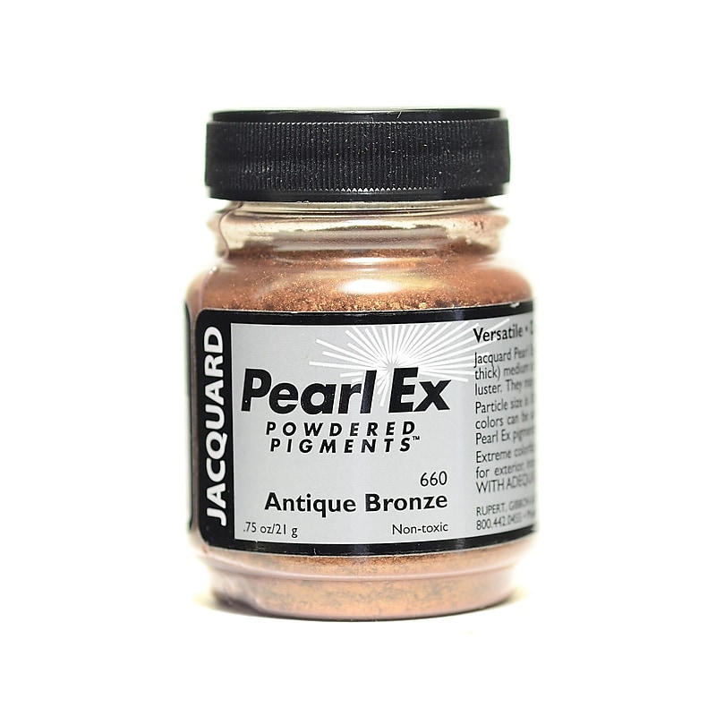 Jacquard Pearl Ex Powdered Pigments antique bronze 0.75 oz. [Pack of 3] image 1