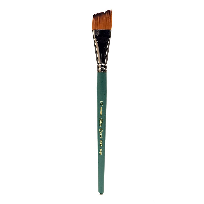 Silver Brush Crystal Series Brushes 3/4 In. Angular 6806S image 1