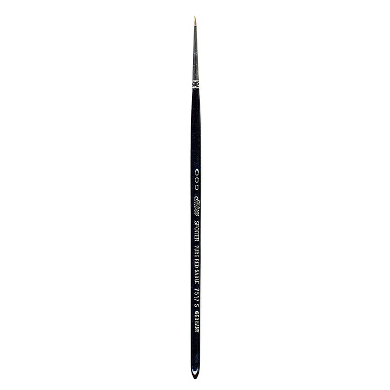 Silver Brush Pure Red Sable Brushes, 3/0 Spotter (24215) image 1