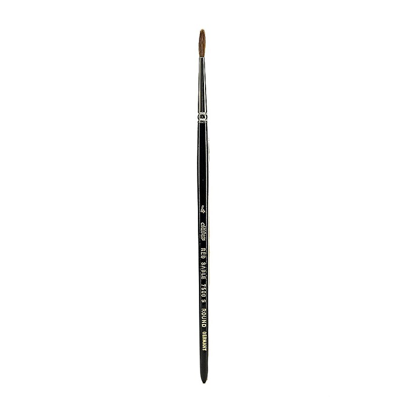 Silver Brush Pure Red Sable Brushes, 4 Round (60881) image 1