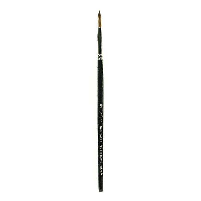 Silver Brush Pure Red Sable Brushes 6 Round (82421) image 1