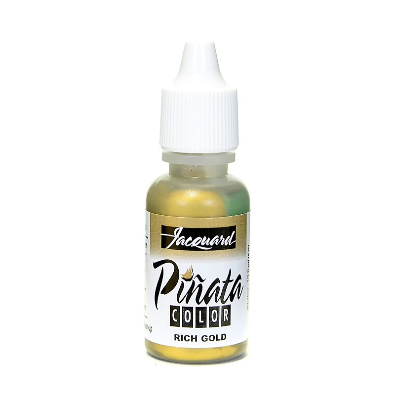Jacquard Pinata Alcohol Inks rich gold [Pack of 4] image 1