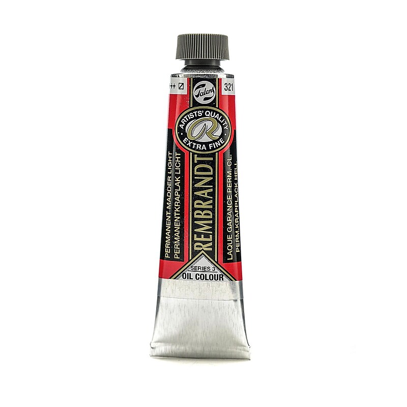 Rembrandt Artist's Oil Colors Permanent Madder Light 40 Ml 321 image 1