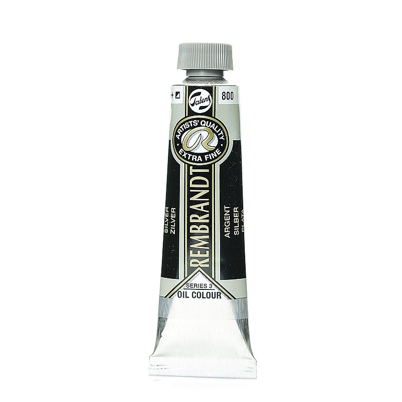 Rembrandt Artist's Oil Colors Silver 40 Ml 800 image 1